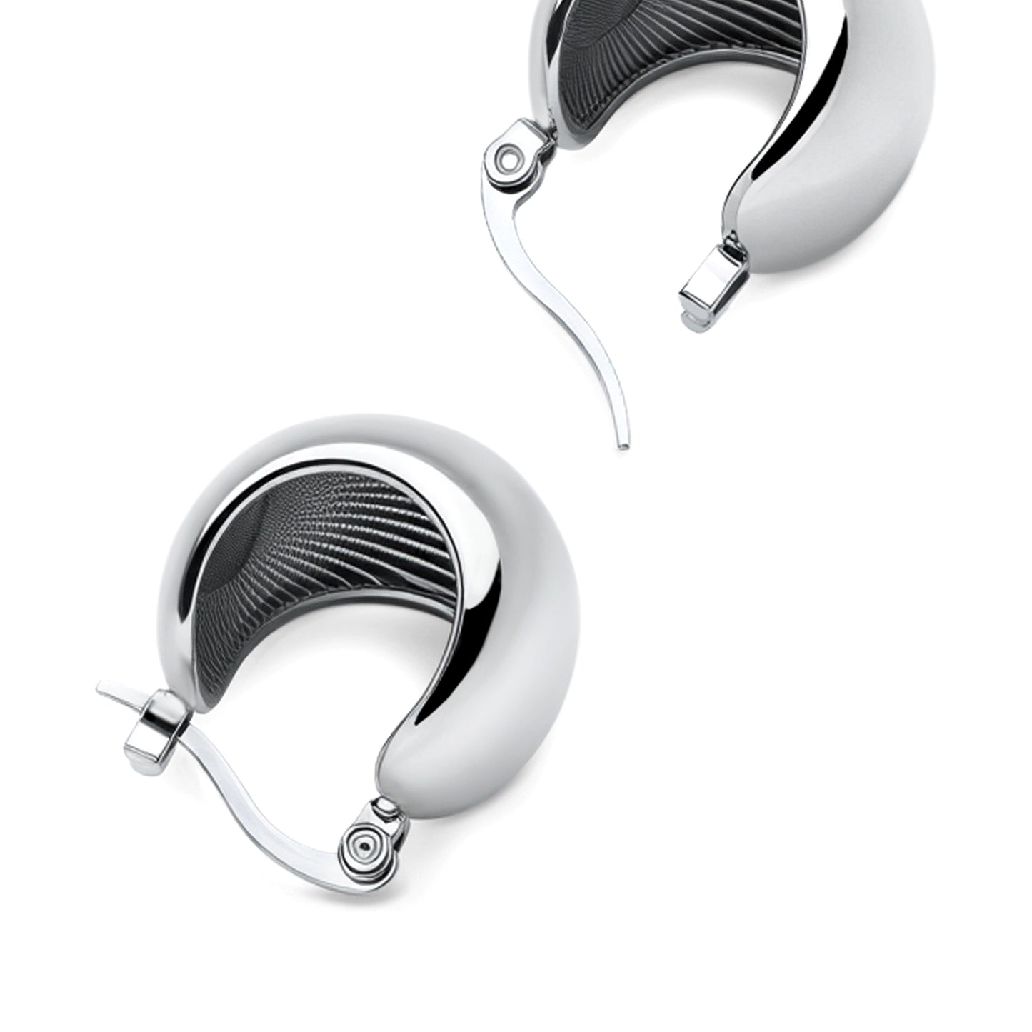 Curve Hoops (Platinum)