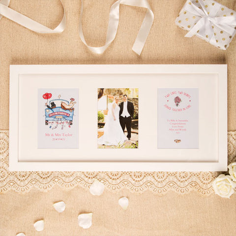 Premium Illustrated Wedding Wall Frame
