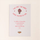 Premium Illustrated Wedding Wall Frame