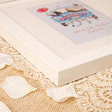 Premium Illustrated Wedding Wall Frame