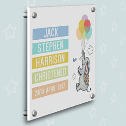 Baby Boy Elephant Gallery Print