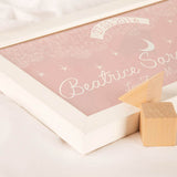Baby Girl Starry Night Personalised Frame