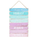 Mermaid Wooden Plaque