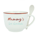 Mummy's Hot Chocolate Mug & Spoon Set