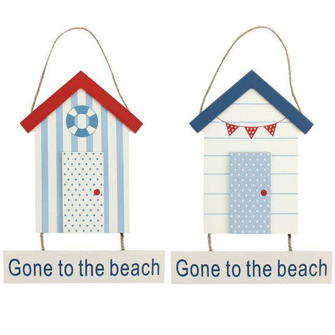 Gone To The Beach Hanging Sign