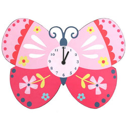 Bright Butterfly Clock